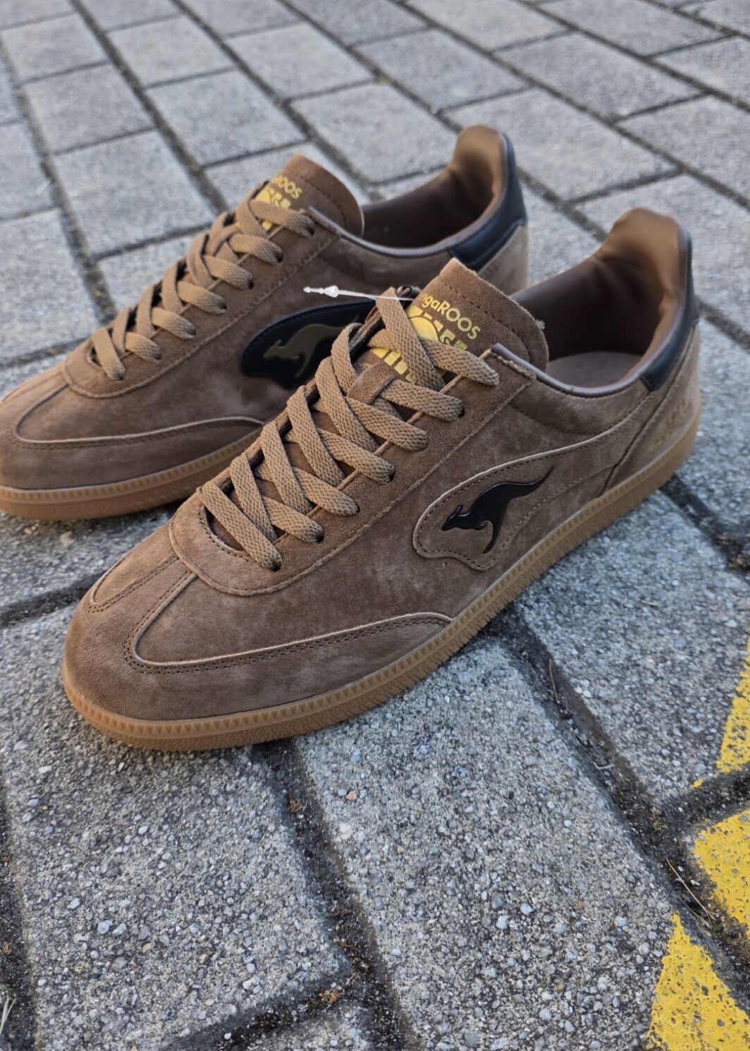 Sapatilha Masculina Kangaroos Castanho k25-7