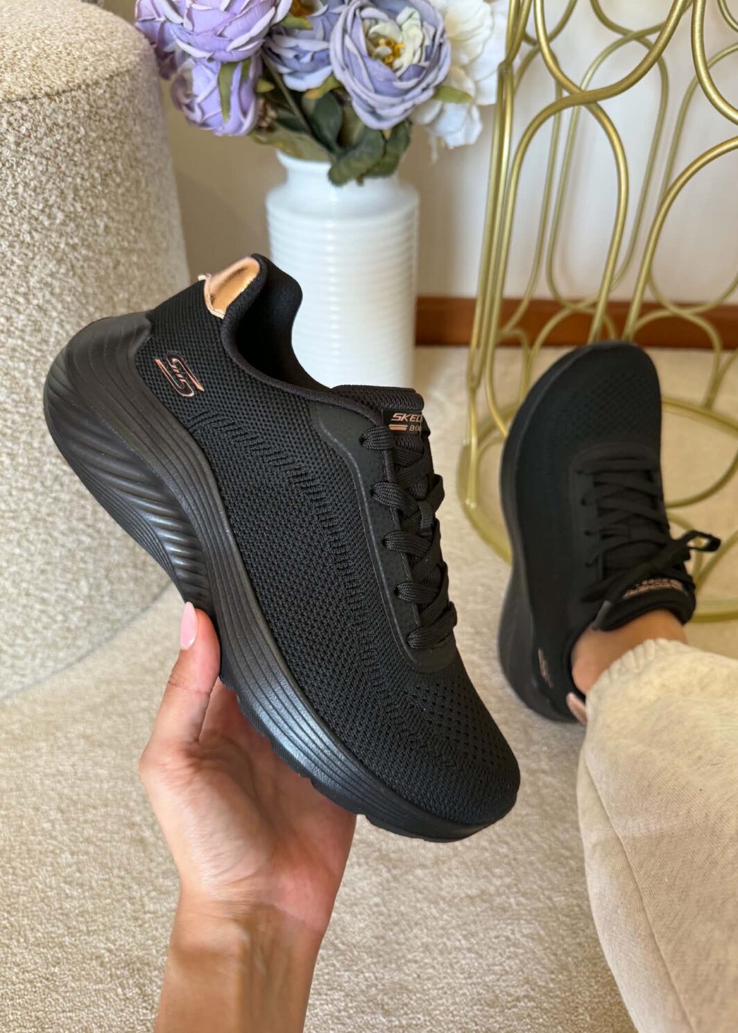 Skechers BOBS Sport Squad Waves - Current Look