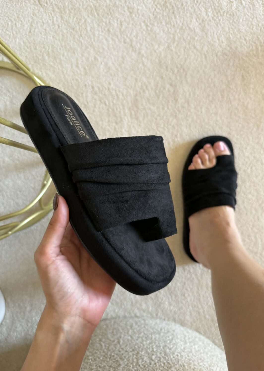 Chinelo Enrugado Preto