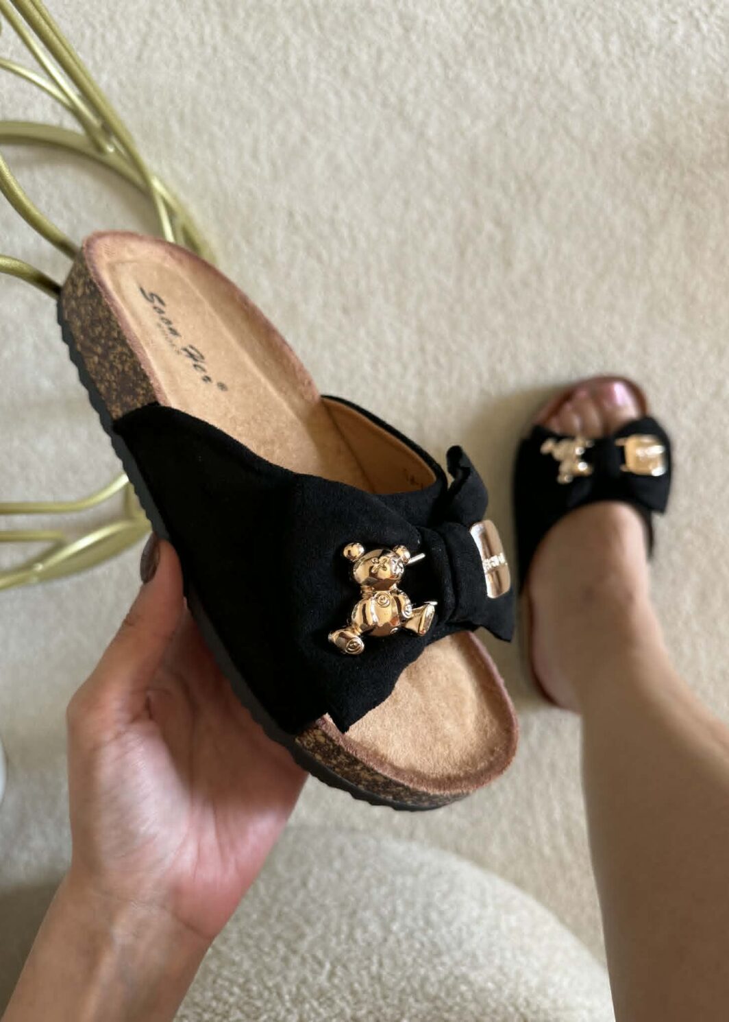 Chinelo Teddy Preto