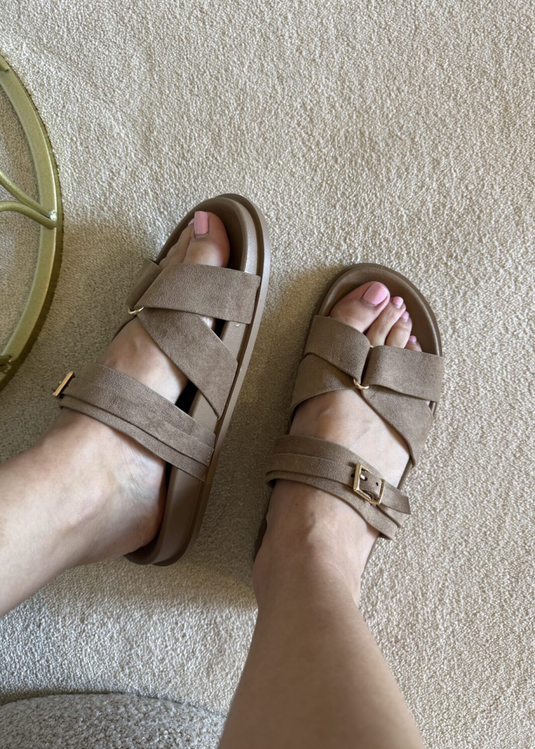 Chinelo Love'it Suede - Khaki