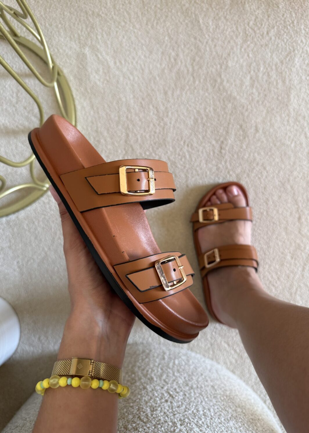 Chinelo Inspo ZR 3 - Camel