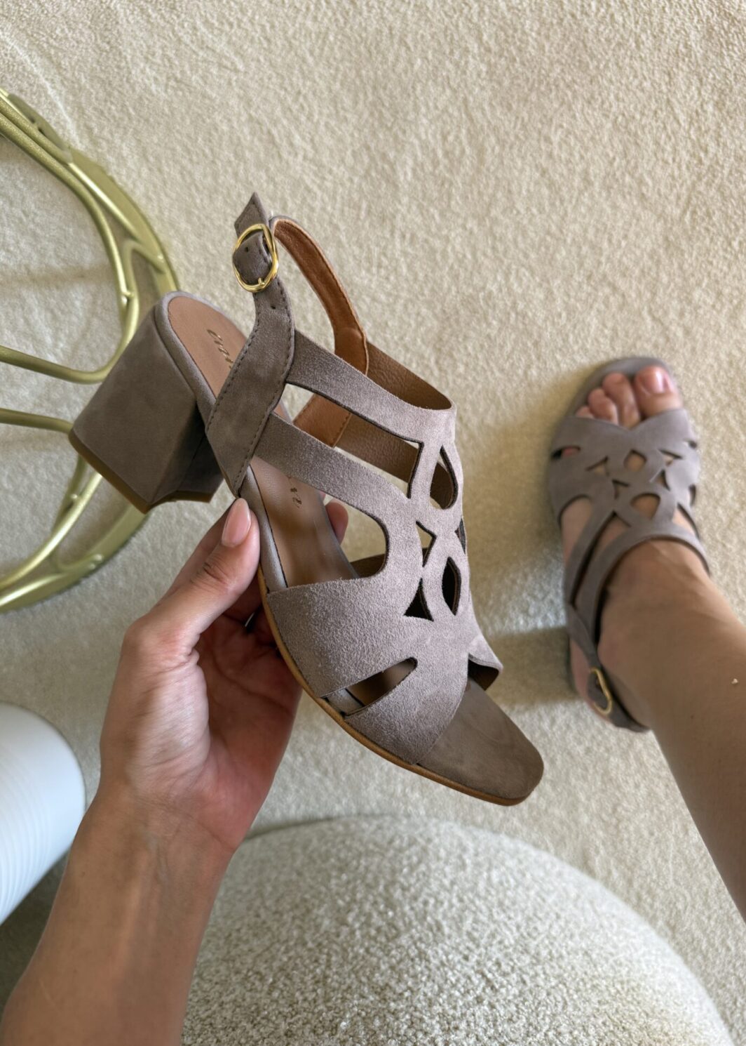 Sandália Innovation Shoes - Taupe