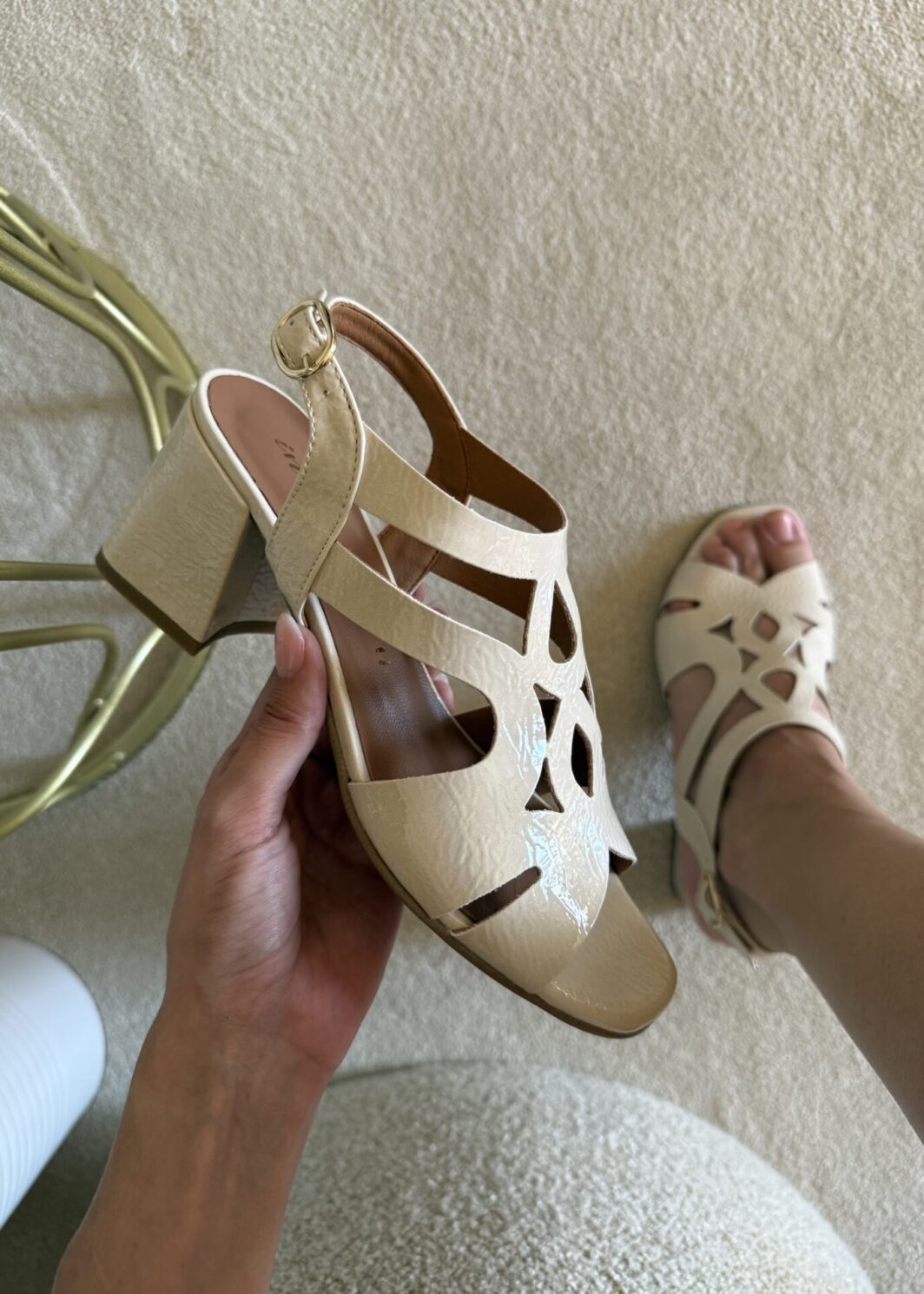 Sandália Innovation Shoes - Bege