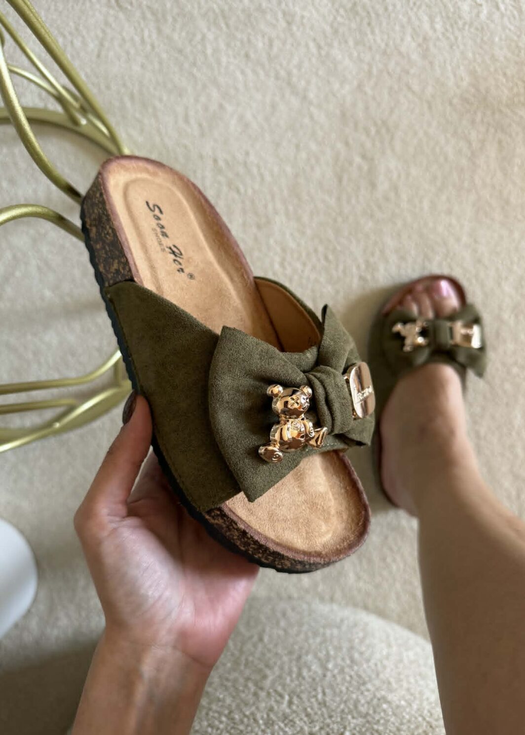 Chinelo Teddy Verde