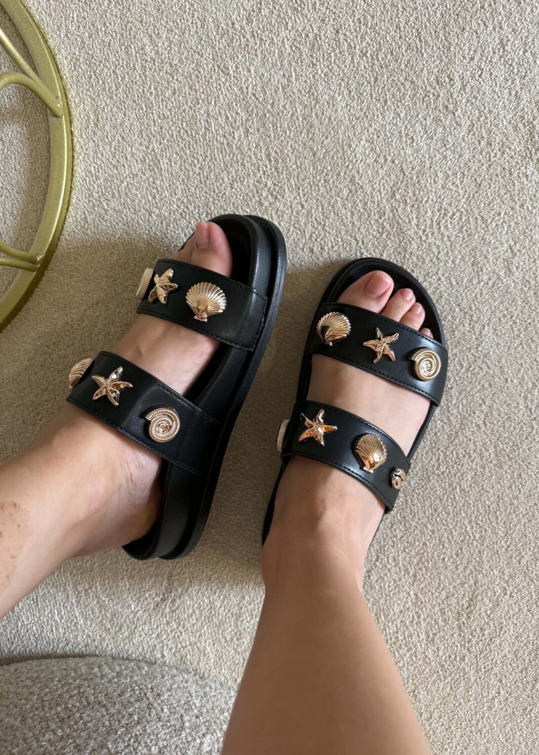 Chinelo Oceano - Preto