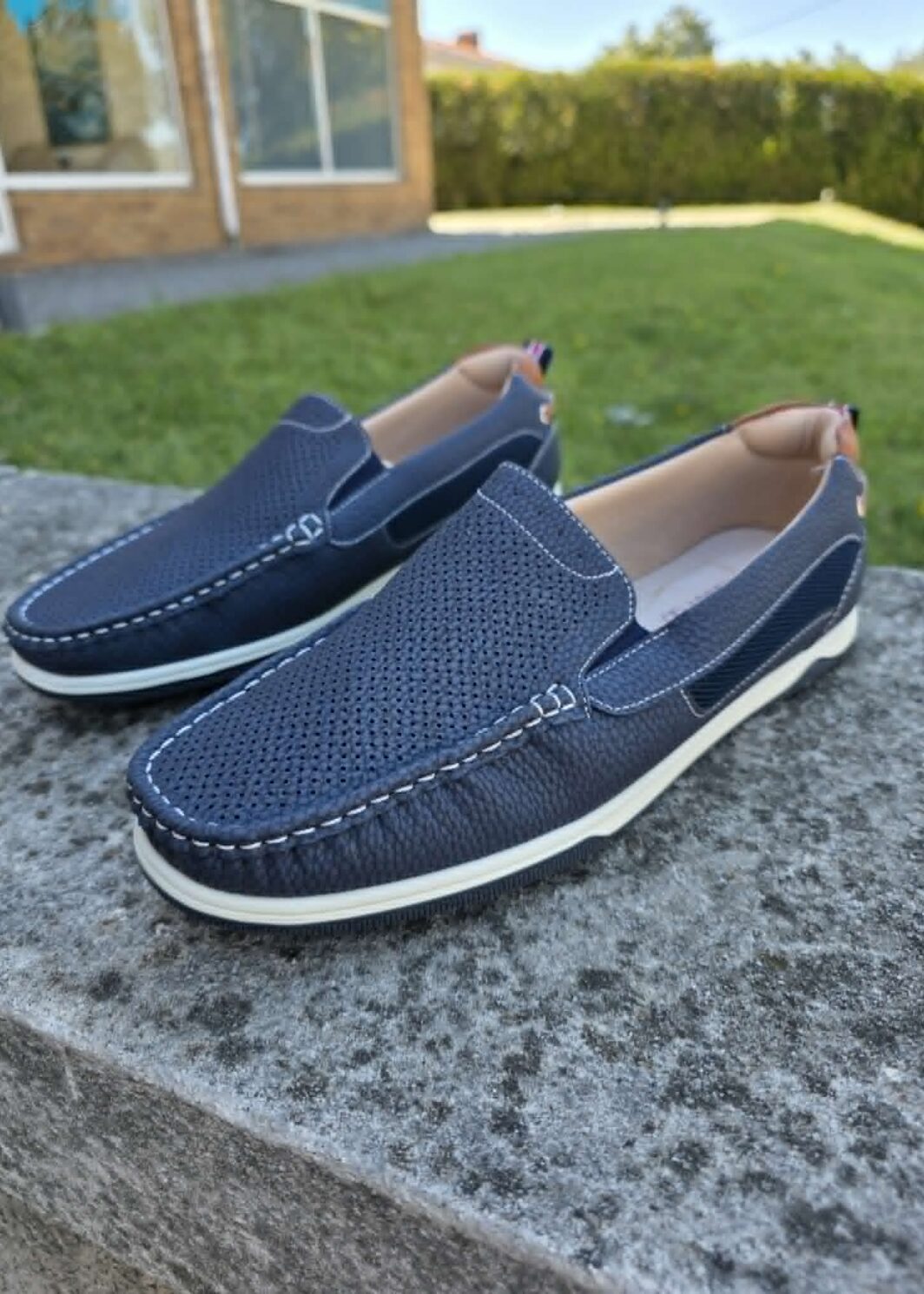 Mocassin homem Azul virucci