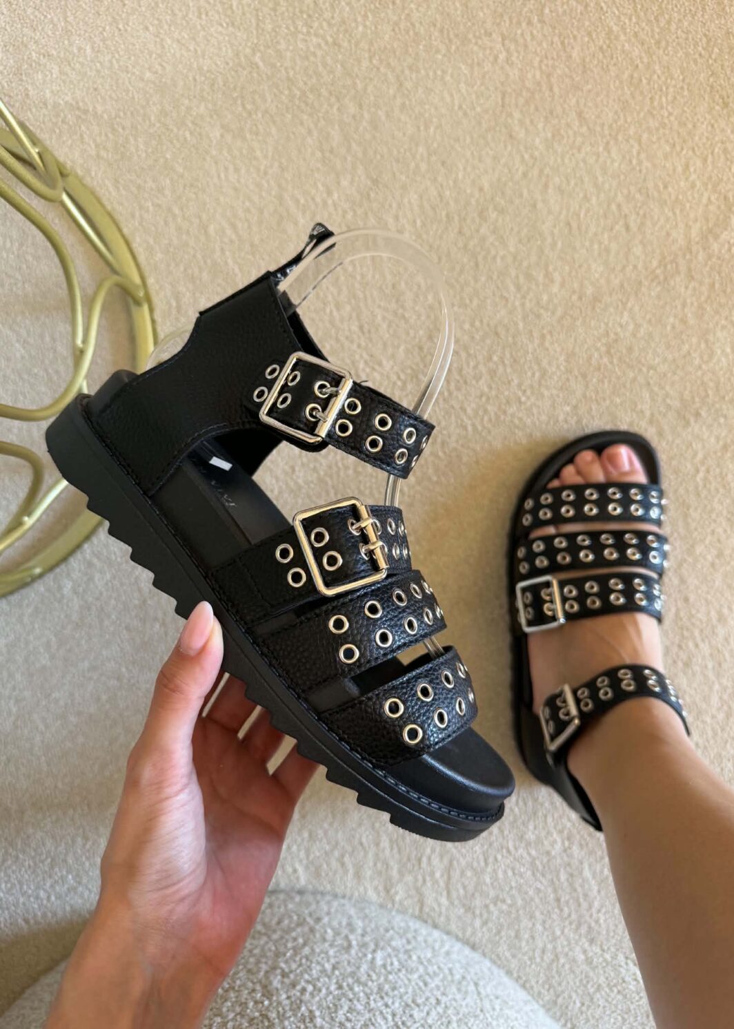 Sandália Urban Edge - Preto