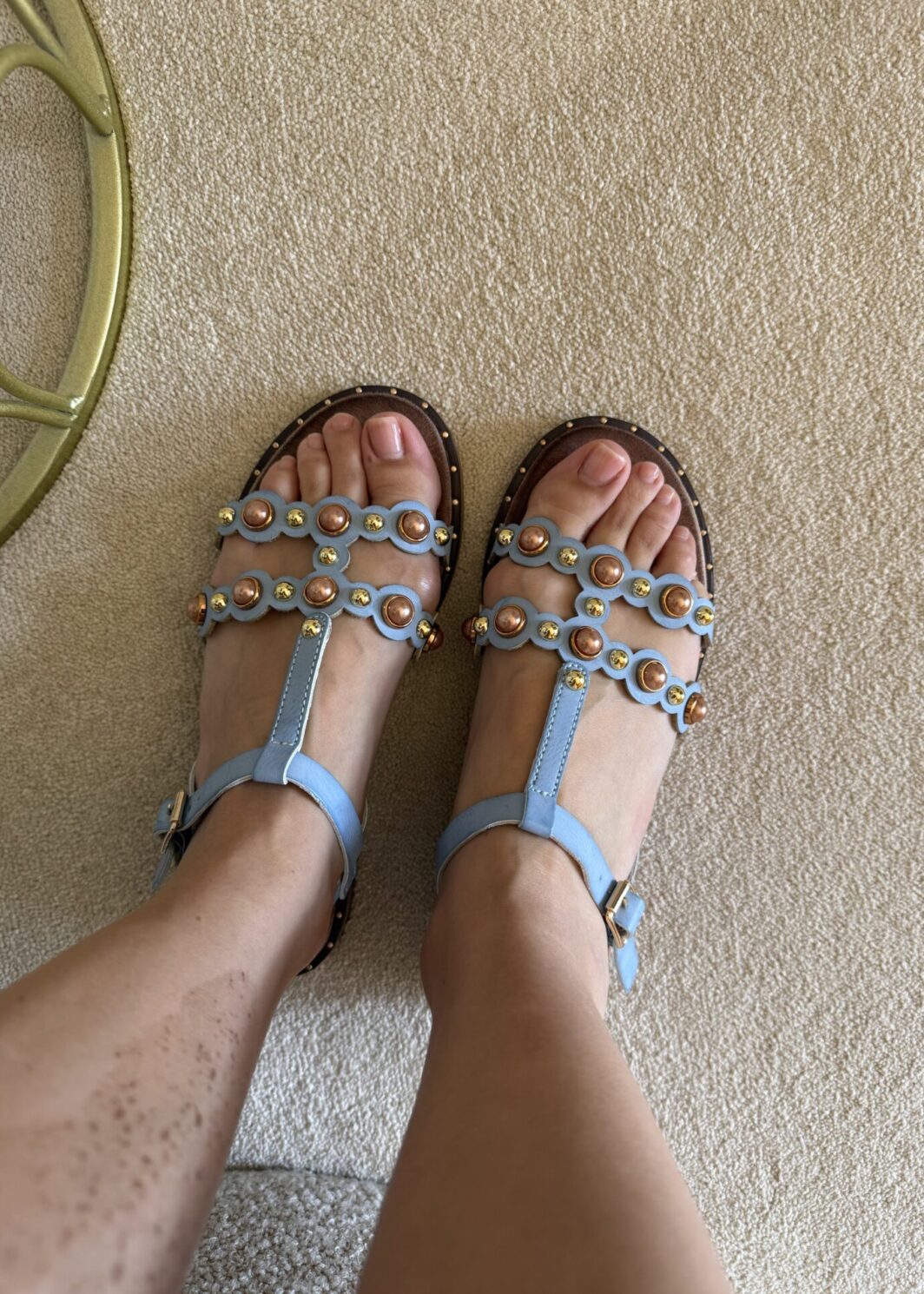 Sandália Azul Riviera