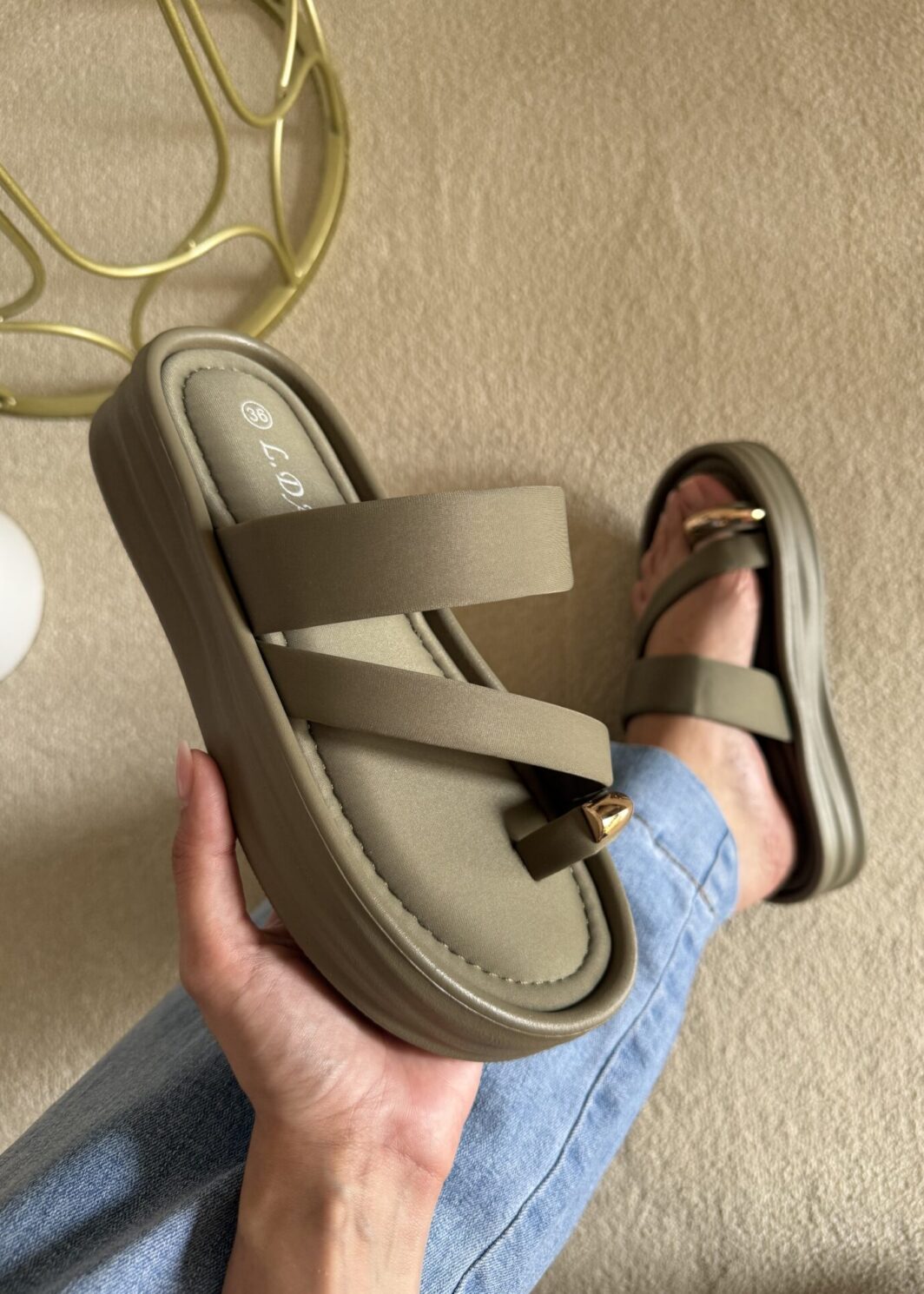 Chinelo Cloud - Verde