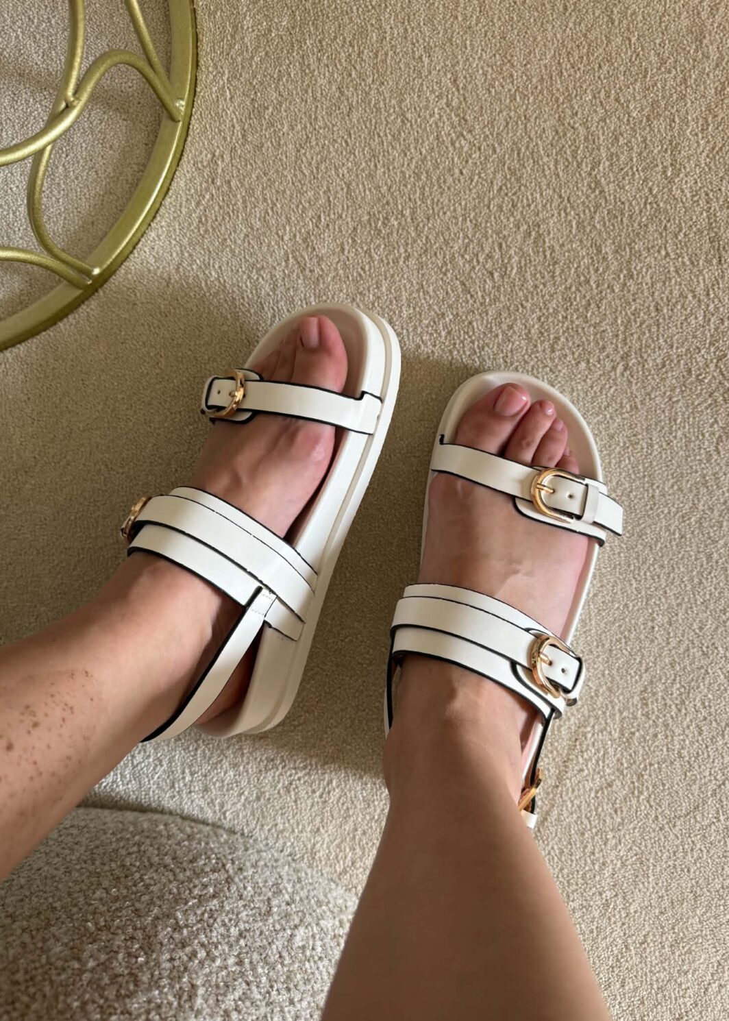 Sandália Buckles - Branco