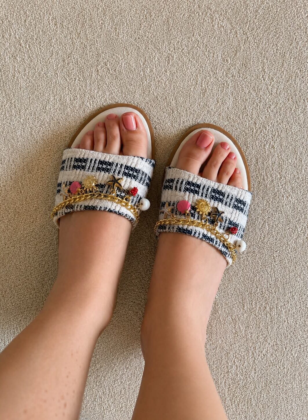 Chinelo Summer Charms - Azul