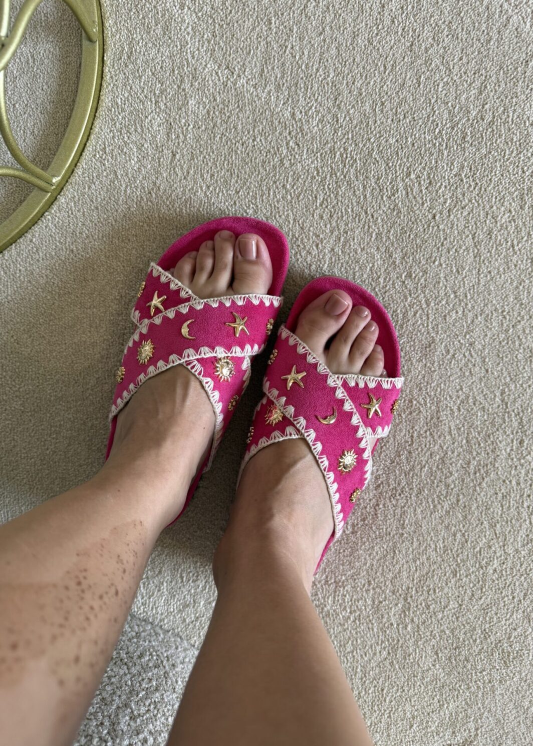 Chinelo Sun & Moon rosa