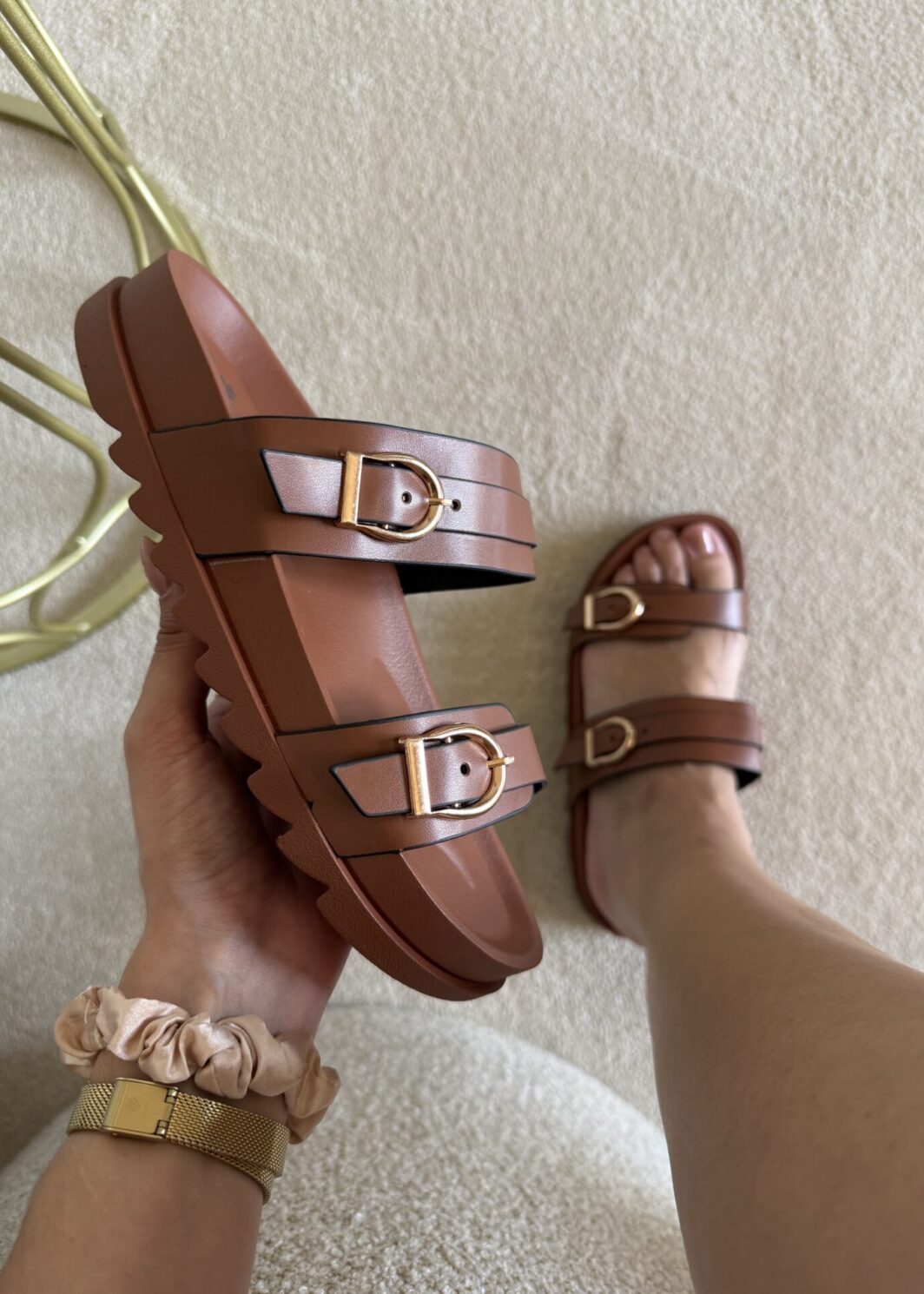 Chinelo Inspo ZR 3 - camel