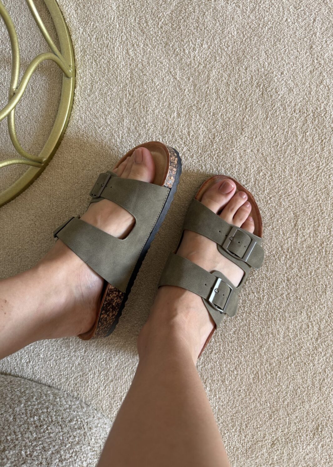 Chinelo Fivelas Chic Vision - Verde