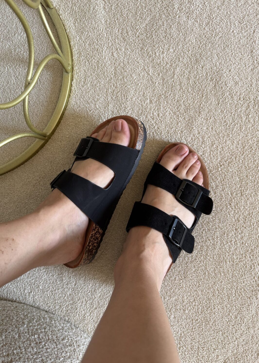 Chinelo Fivelas Chic Vision - Preto