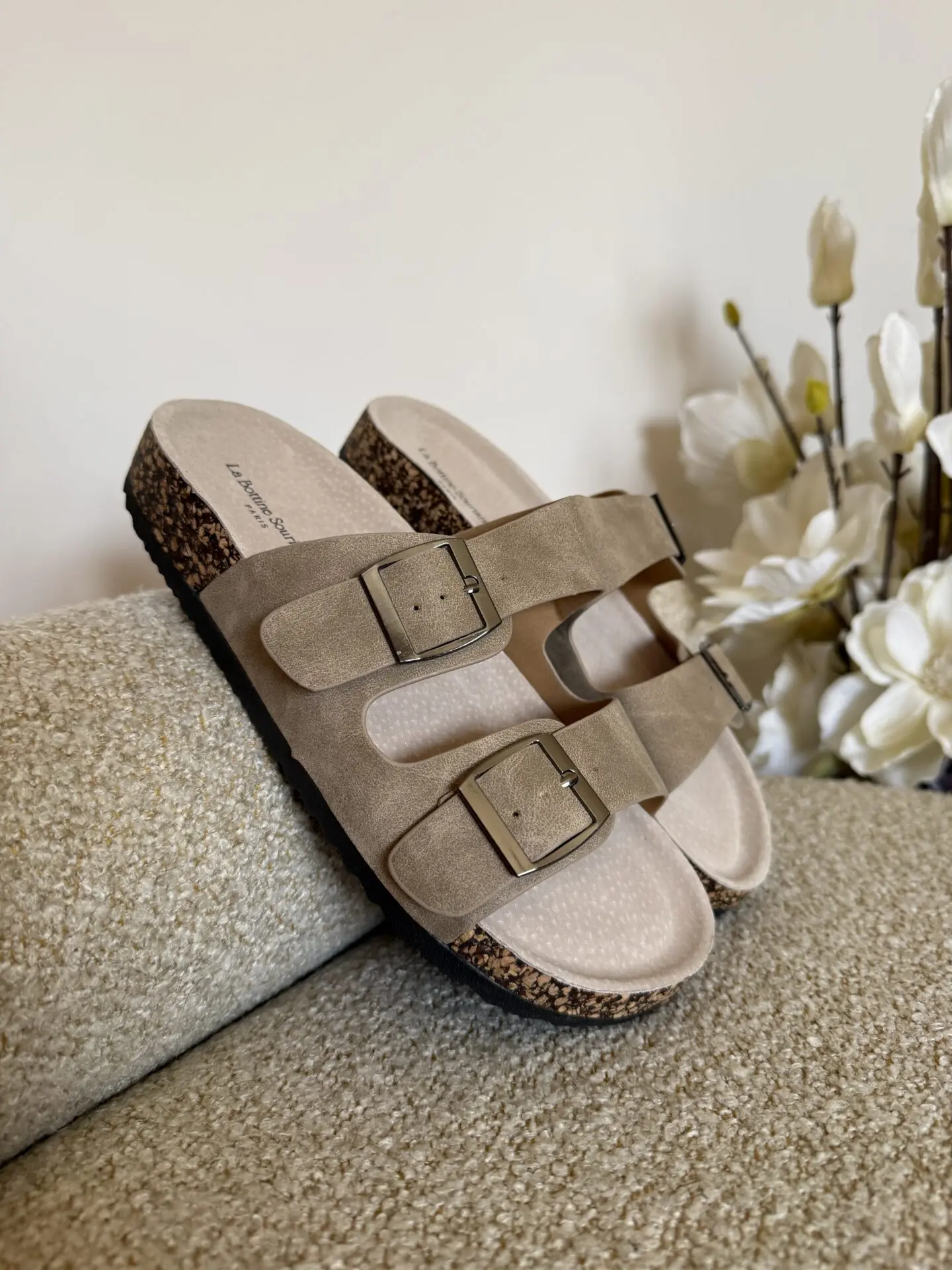 Chinelo Fivelas Khaki