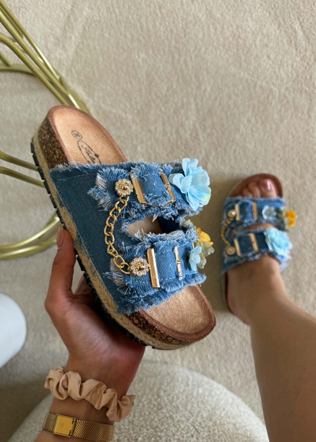 Chinelo Flower Power