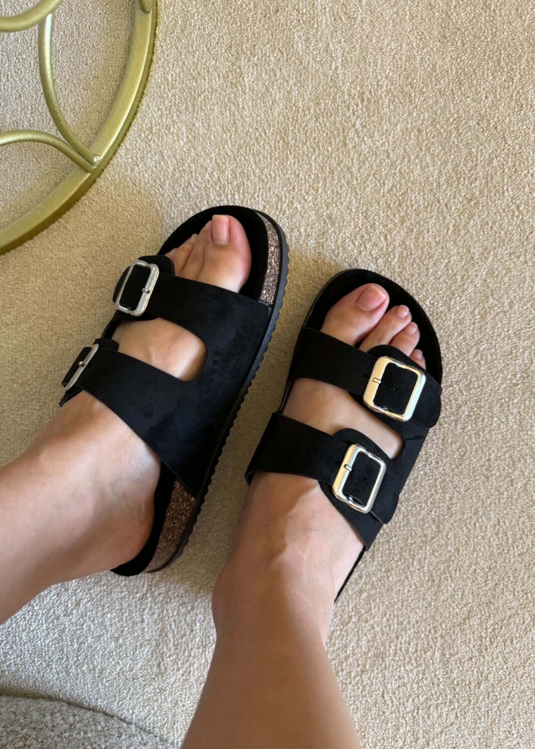Chinelo Givana Fivelas - Preto